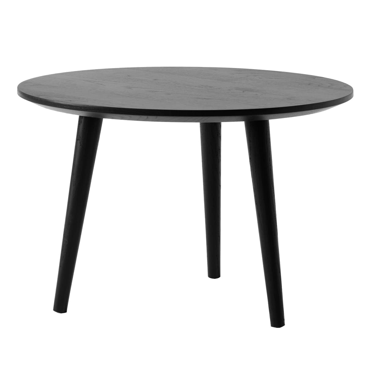 &tradition In Between SK14 BijzettafelØ60 Black Lacquered Oak