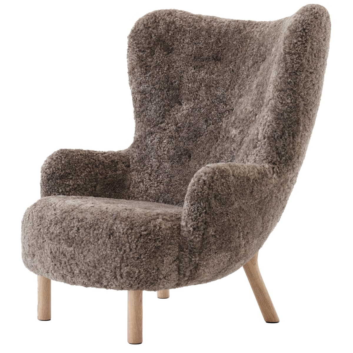 &tradition Petra VB3 Fauteuil Eiken Sheepskin Sahara