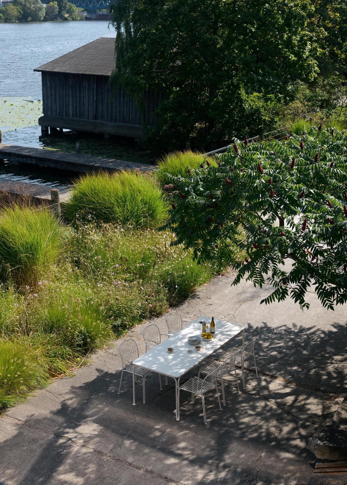 &tradition Thorvald SC99 Tuintafel 220x90 Bronze Green thumbnail 2