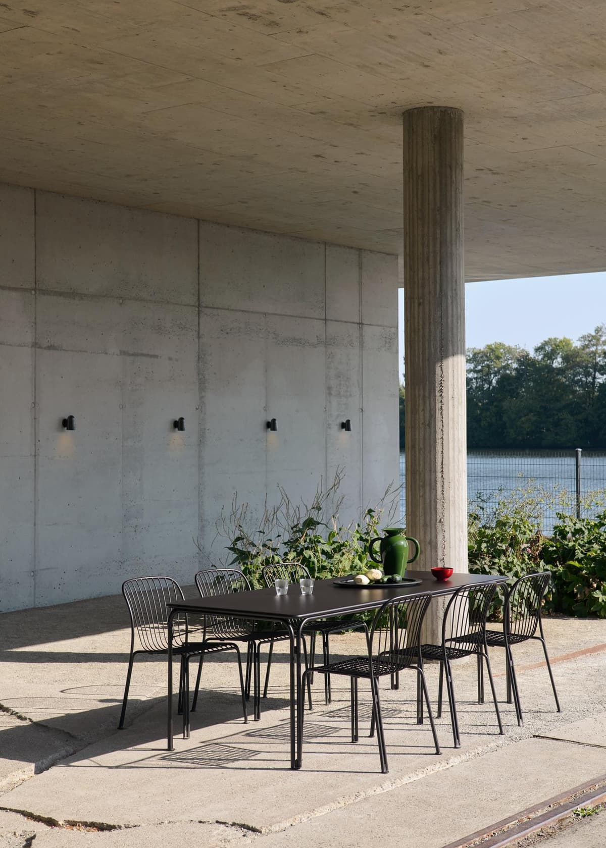 &tradition Thorvald SC99 Tuintafel 220x90 Bronze Green thumbnail 3