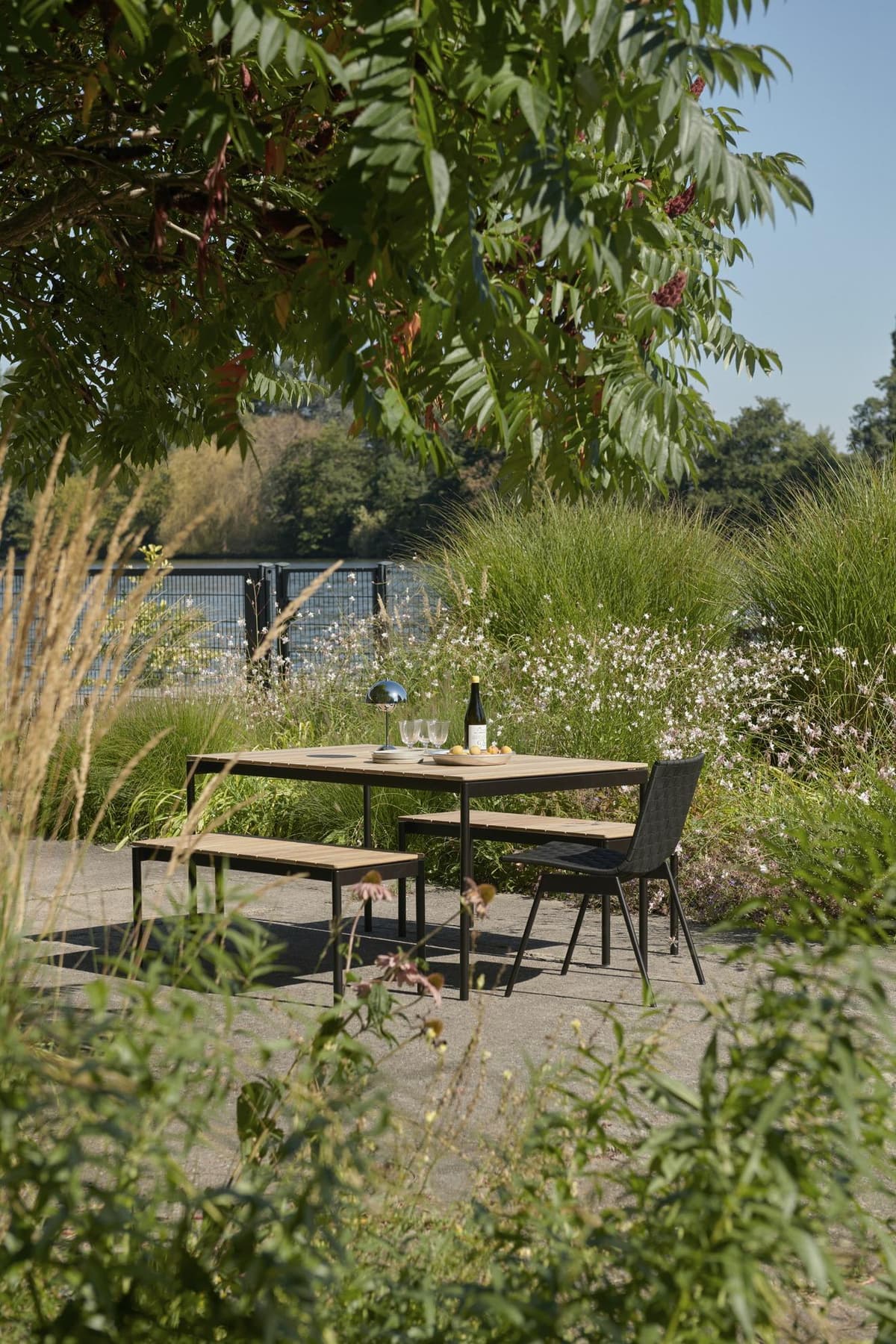 &tradition Ville Tuintafel 90x150 Bronze Green thumbnail 2