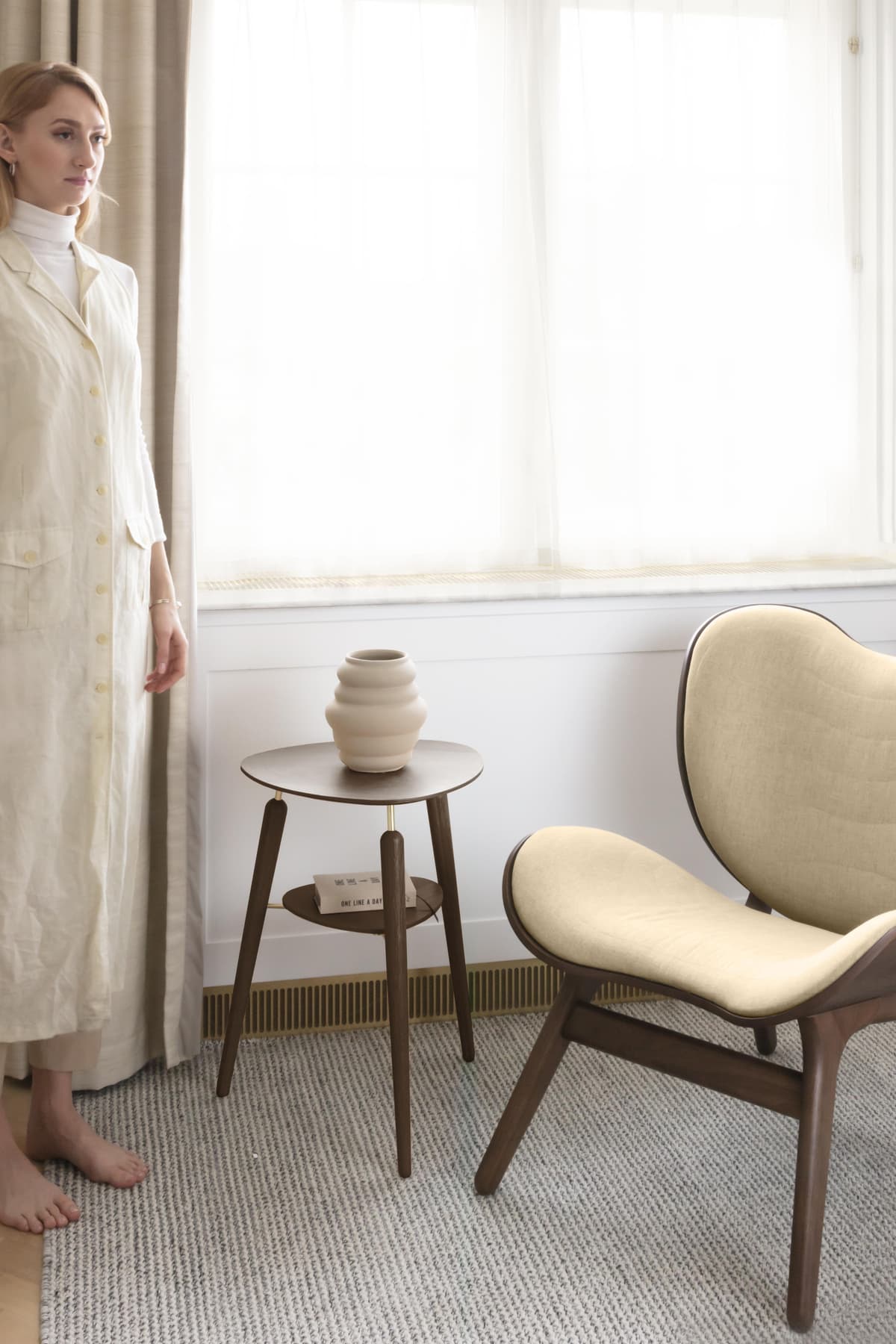 Umage My Spot Bijzettafel Eiken - Staal thumbnail 2