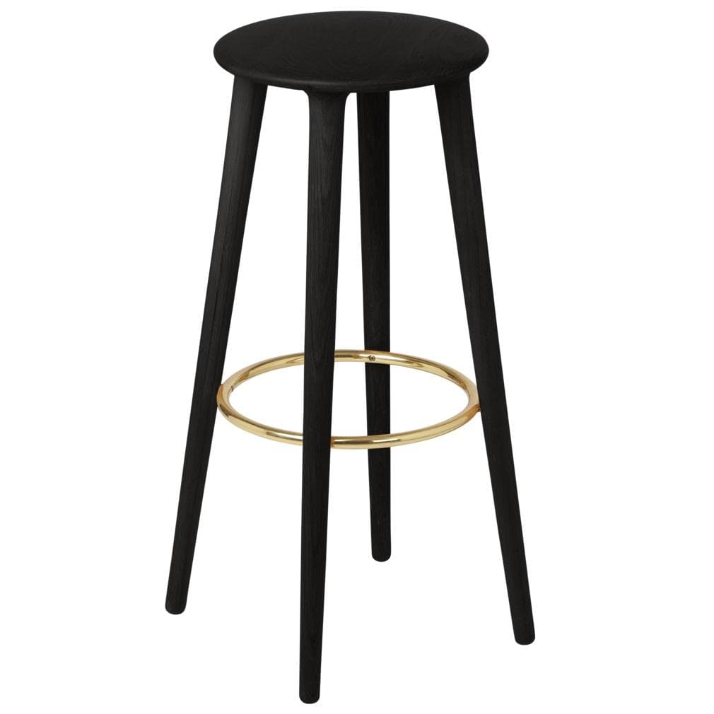 Umage The Socialite Bar Barkruk H78 Zwart Eiken