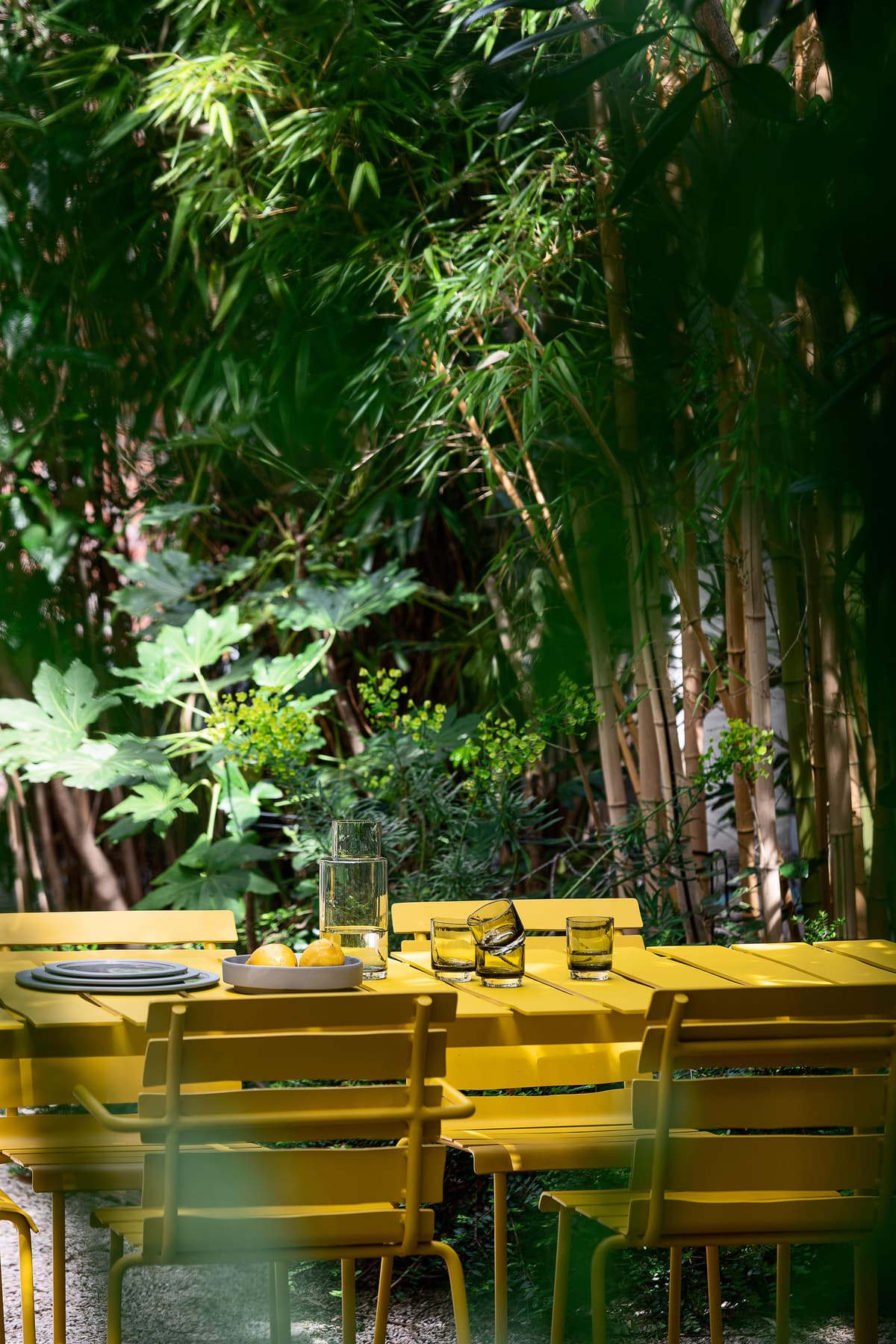 Valerie Objects Aligned Tuintafel 85x170 Yellow thumbnail 3