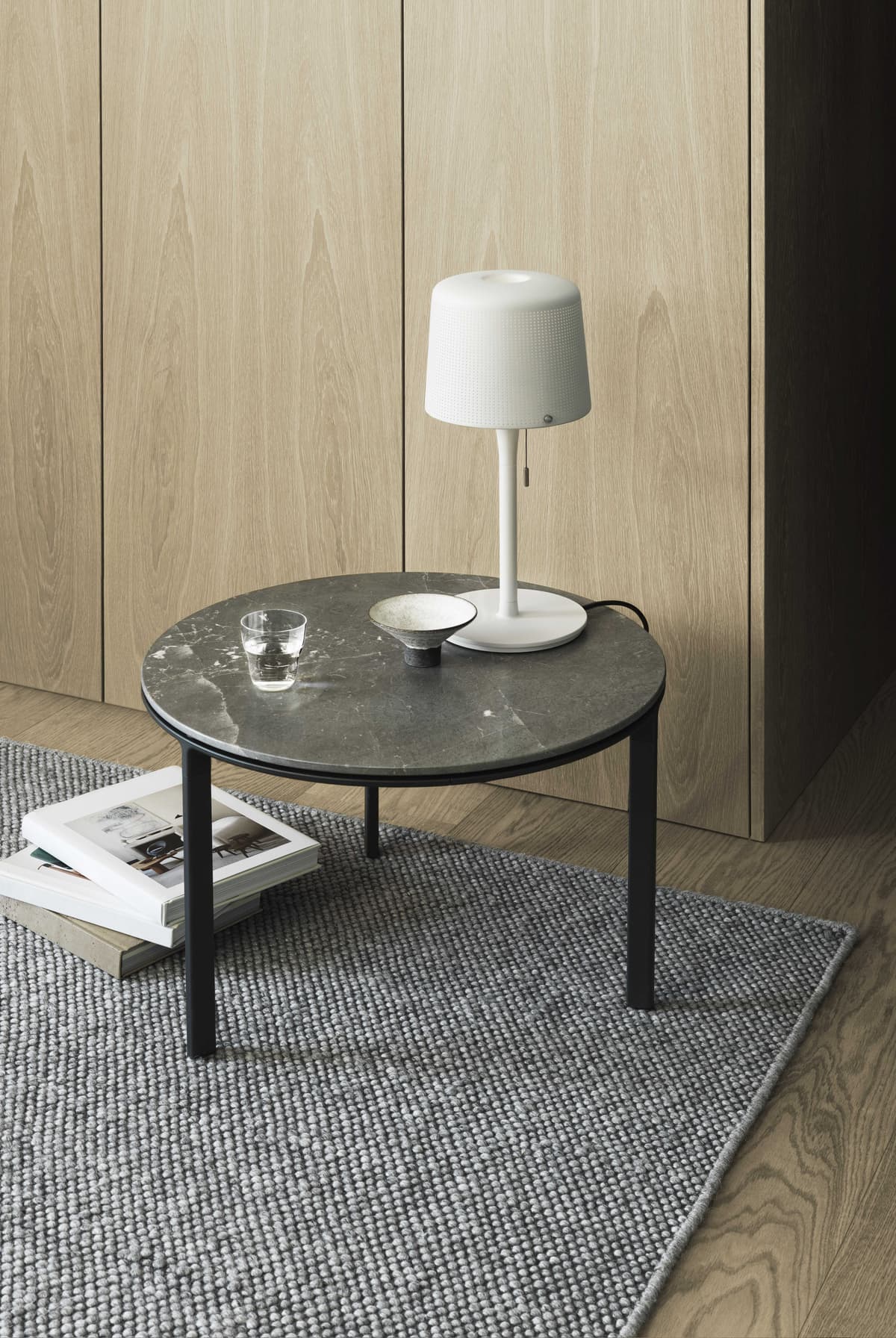 VIPP Vipp423 SalontafelØ60 Black Marble thumbnail 2