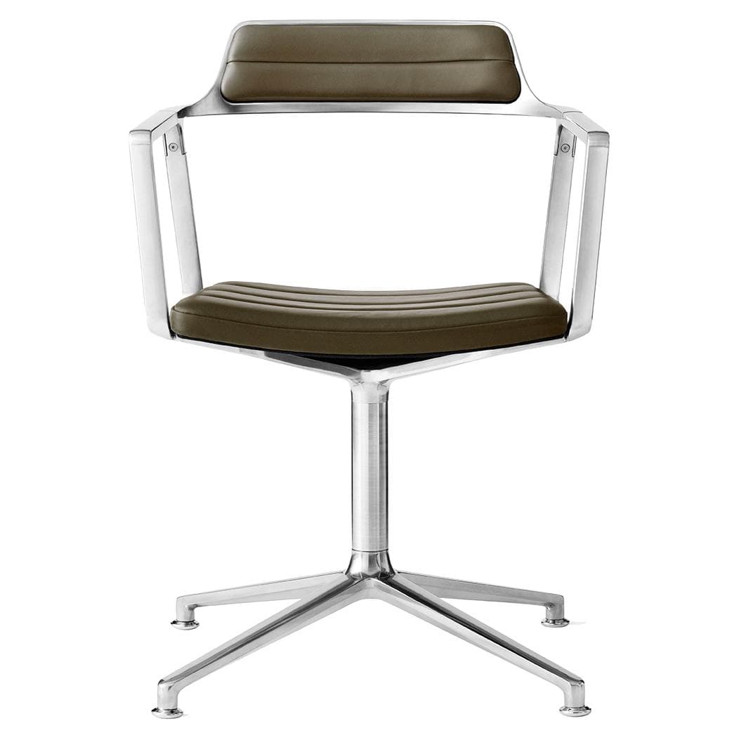 VIPP Vipp452 Bureaustoel Zonder Wielen Bosco Groen