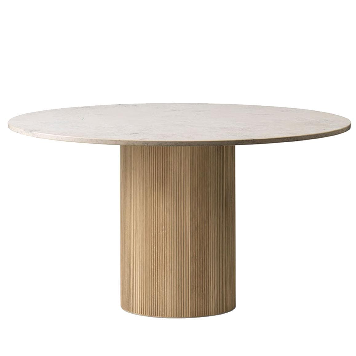 VIPP Vipp494 Cabin EettafelØ130 Jura Marble Light Oak