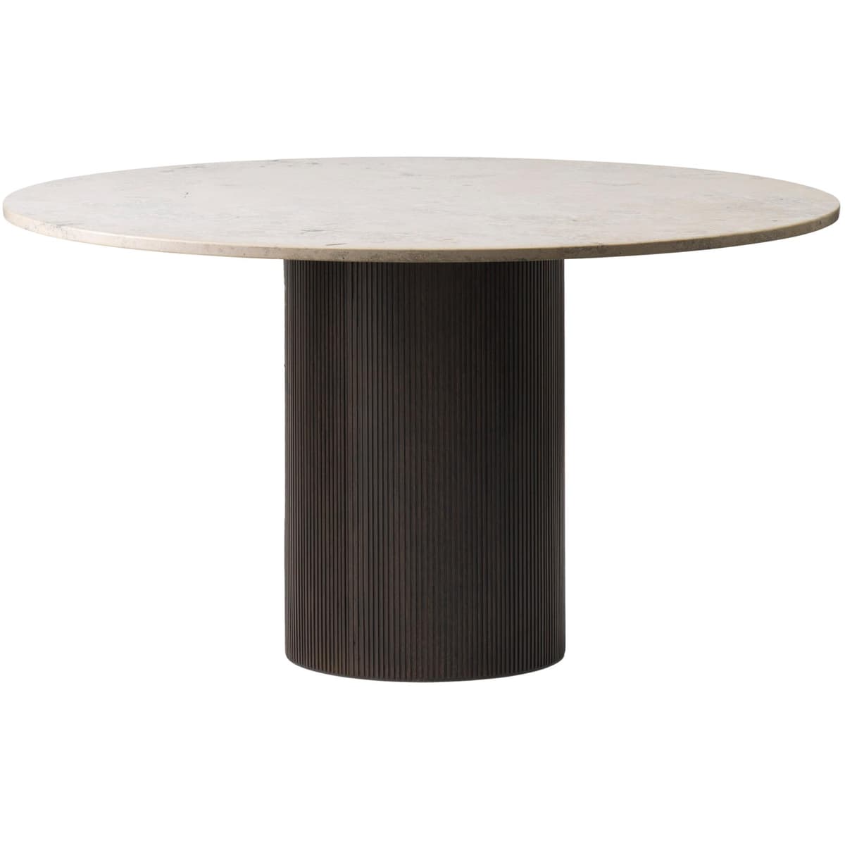 VIPP Vipp495 Cabin EettafelØ150 Jura Marble Dark Oak