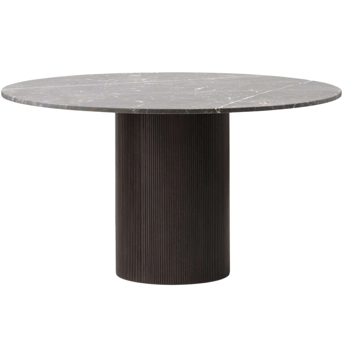 VIPP Vipp495 Cabin EettafelØ150 Grey Marble Light Oak