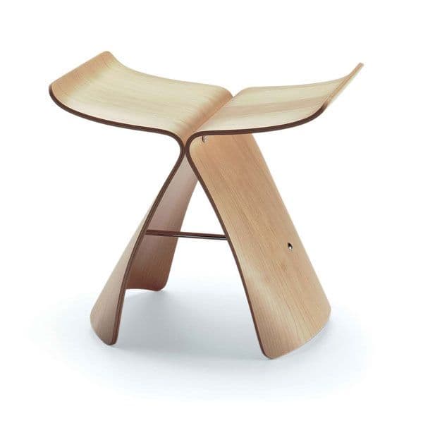 Vitra Butterfly Stool Kruk Esdoorn