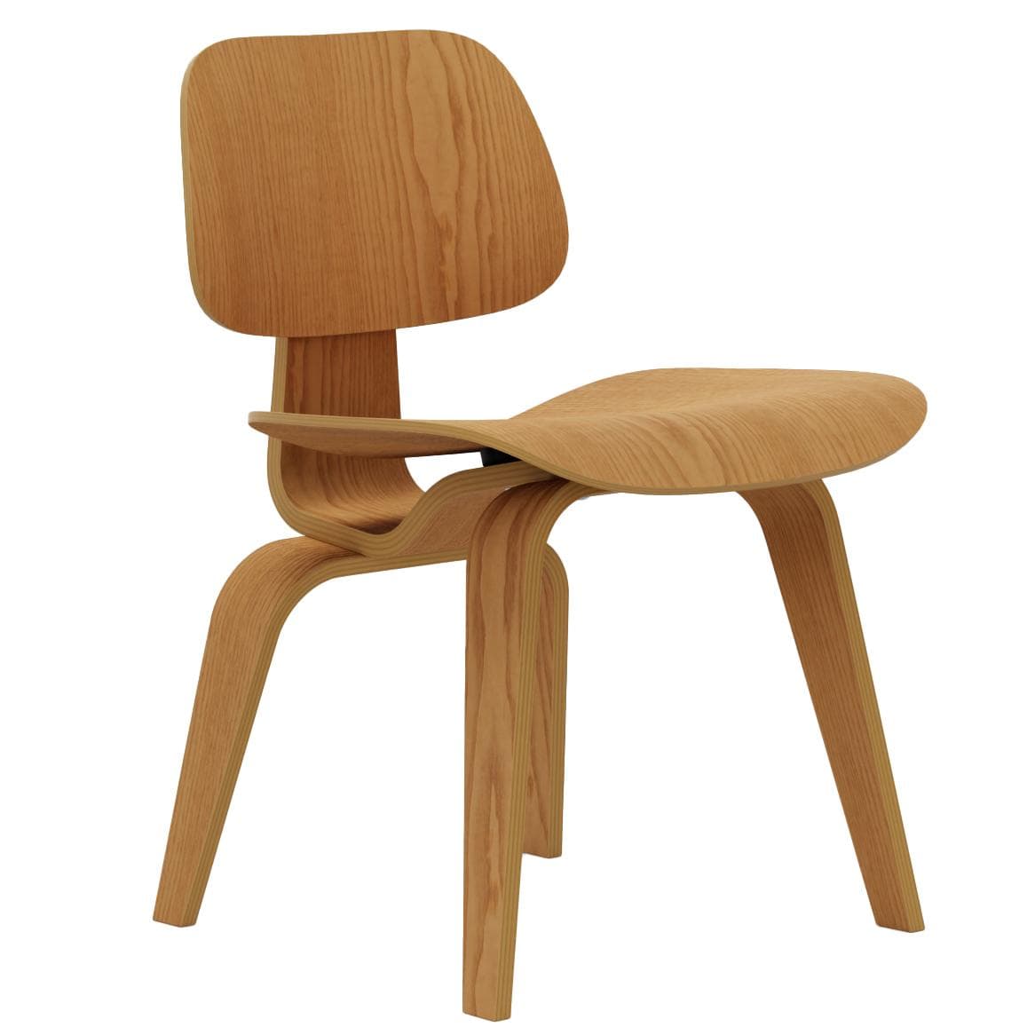 Vitra DCW Stoel Naturel Essen