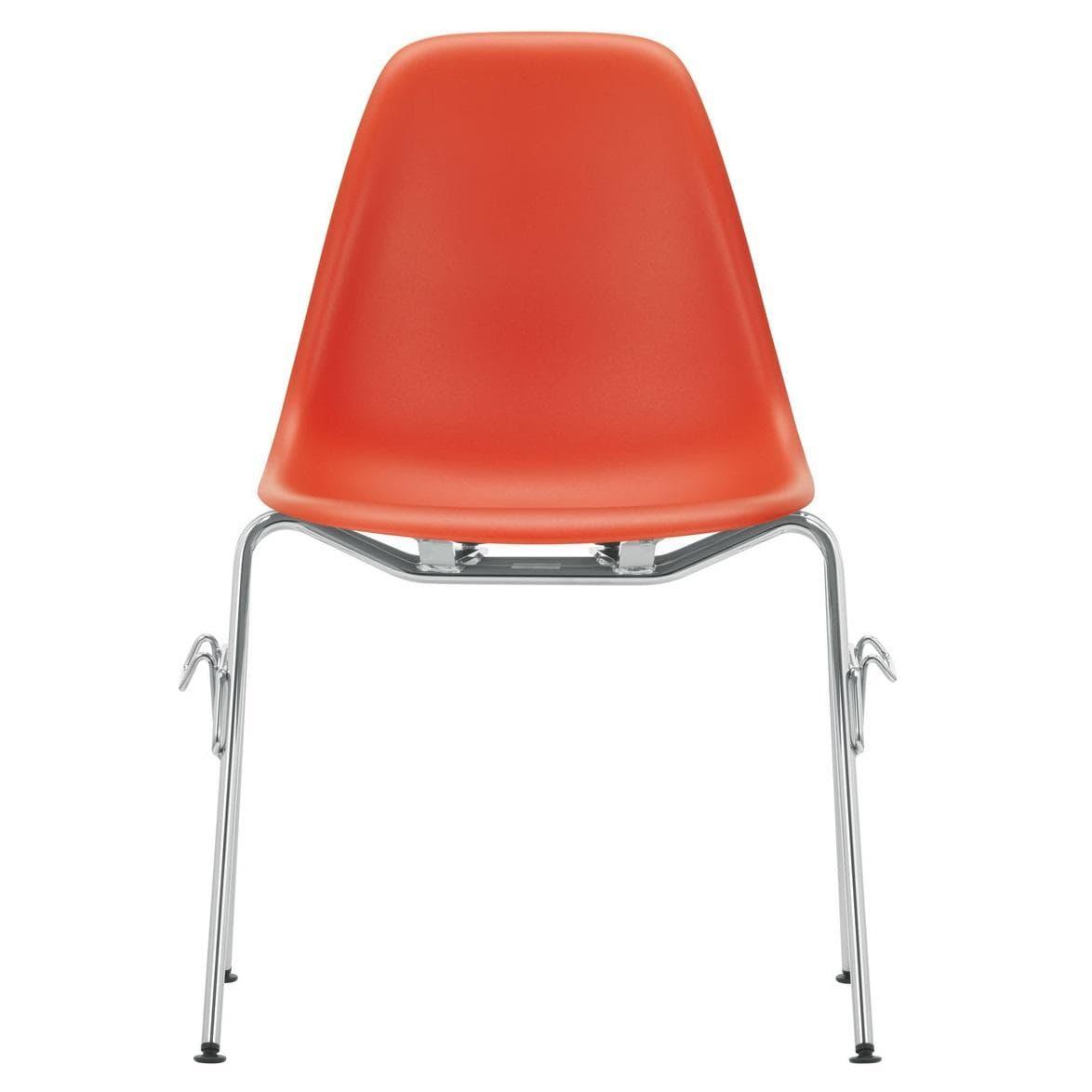 Vitra Eames DSS Stapelbare Stoel Poppy Red