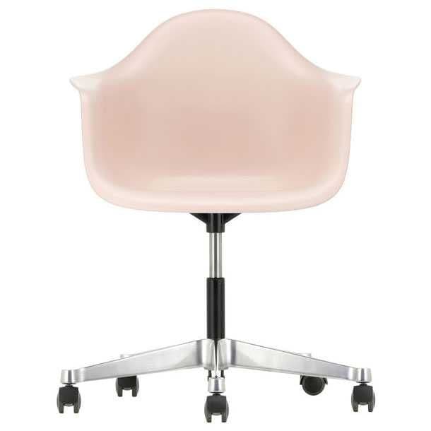 Vitra Eames PACC Stoel Draaibaar Met Wielen Zacht Rose