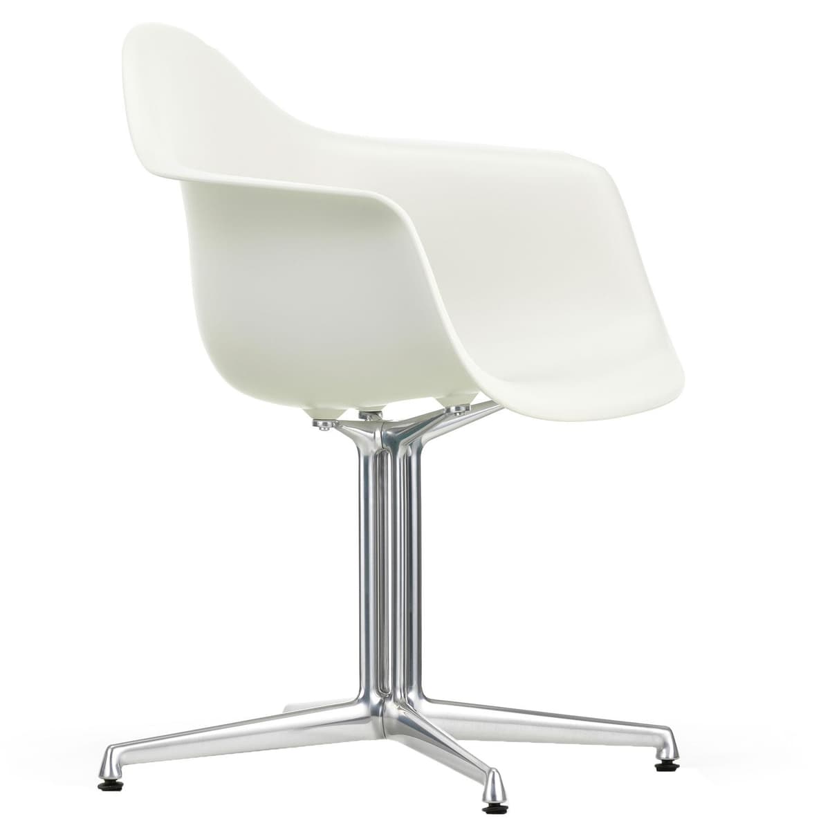 Vitra Eames RE Armchair DAL Chrome/Cotton White