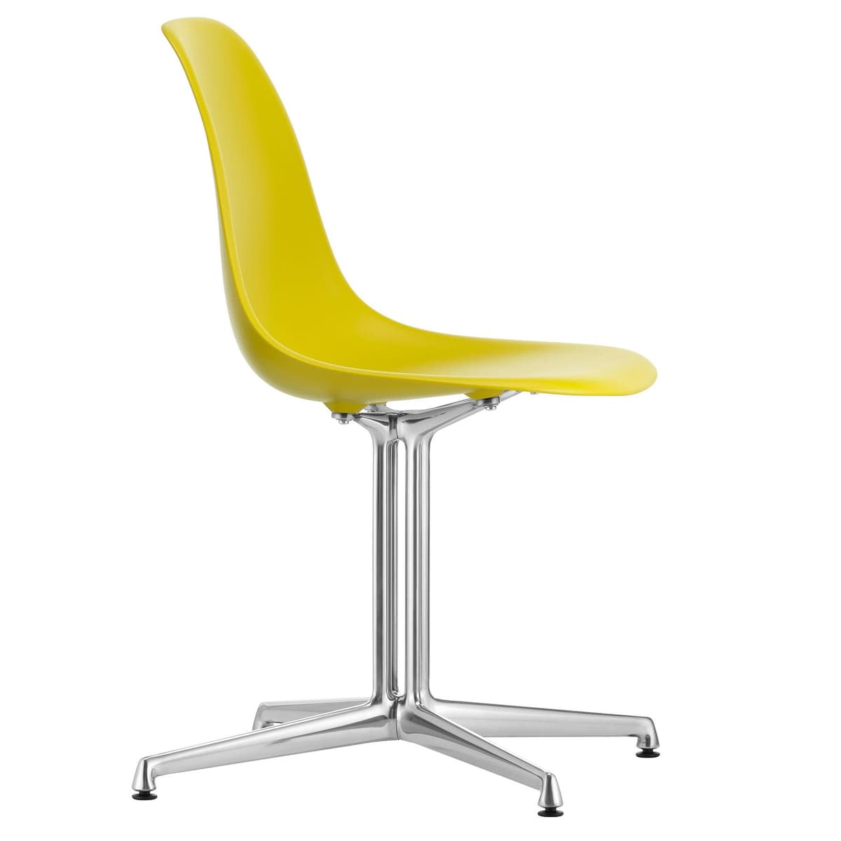Vitra Eames RE Stoel DSL Chrome/Mustard