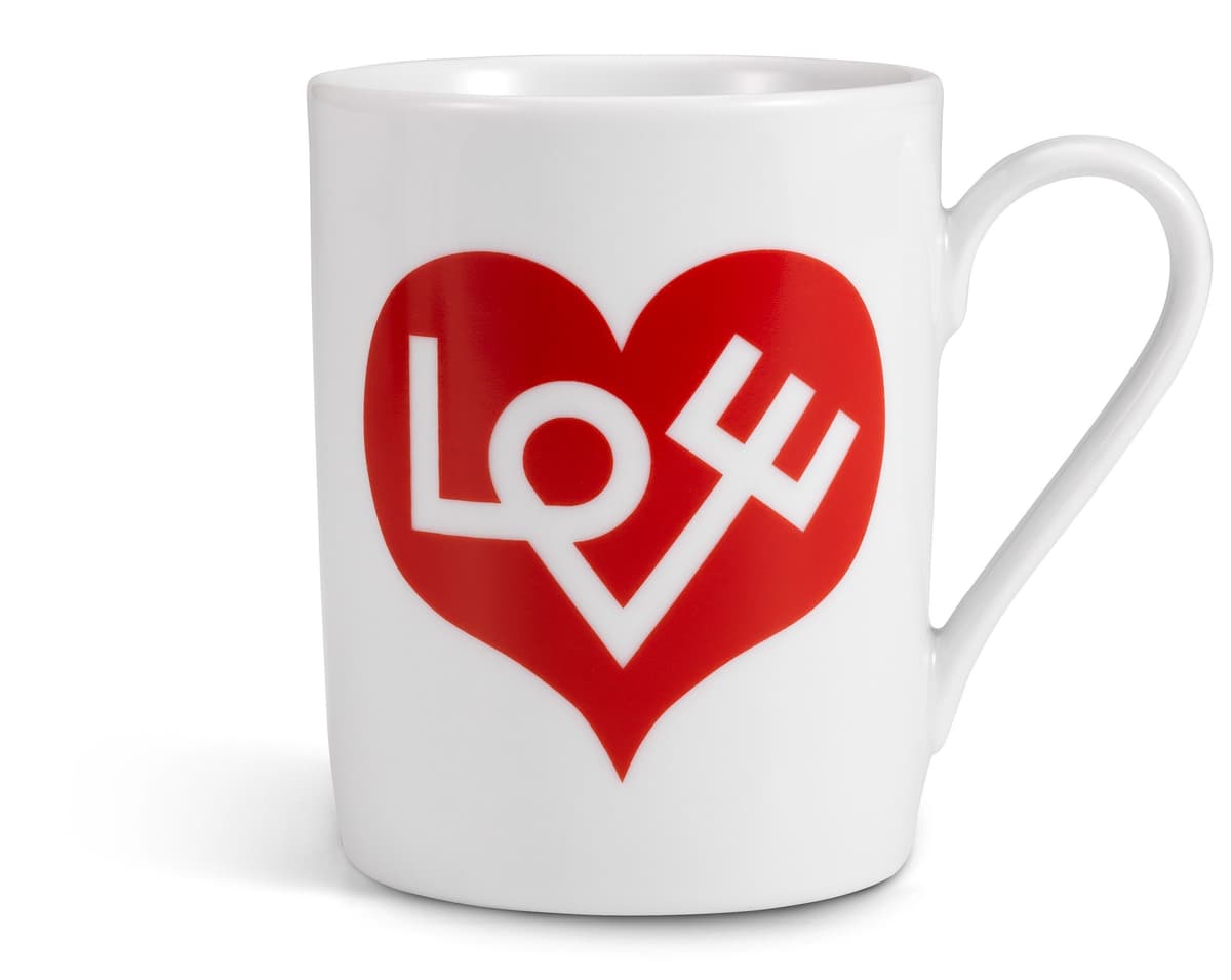 Vitra Love Hearts Mok Rood
