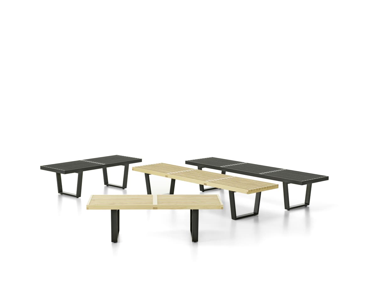 Vitra Nelson Bench Salontafel Zwart Large thumbnail 2