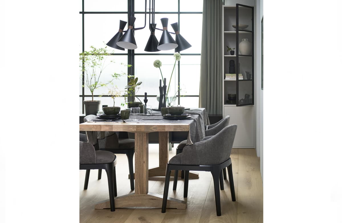 Vtwonen Basic Vitrinekast 2-deurs thumbnail 3