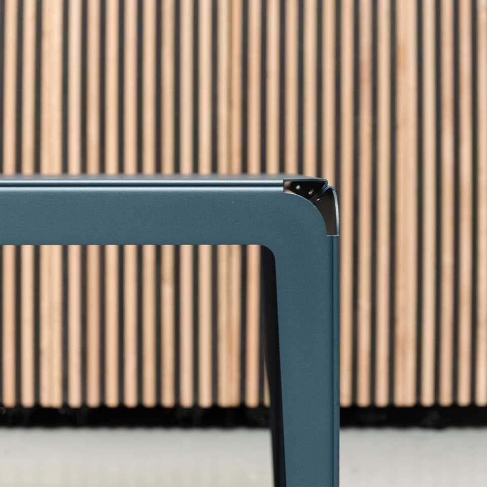 Weltevree Bended Tuintafel 90x90 Grey Blue thumbnail 4