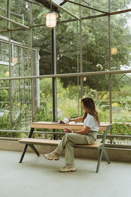 Weltevree Tablebench Tuintafel 167 Blauw thumbnail 3