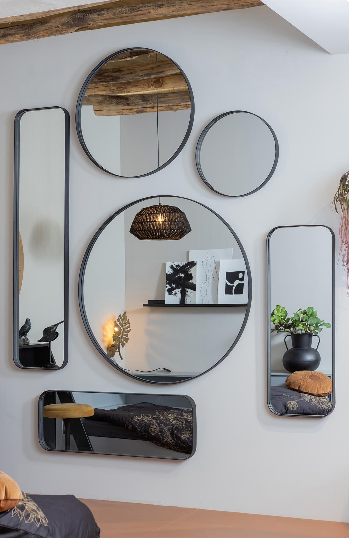 WOOOD Doutzen Spiegel 110x40 thumbnail 2