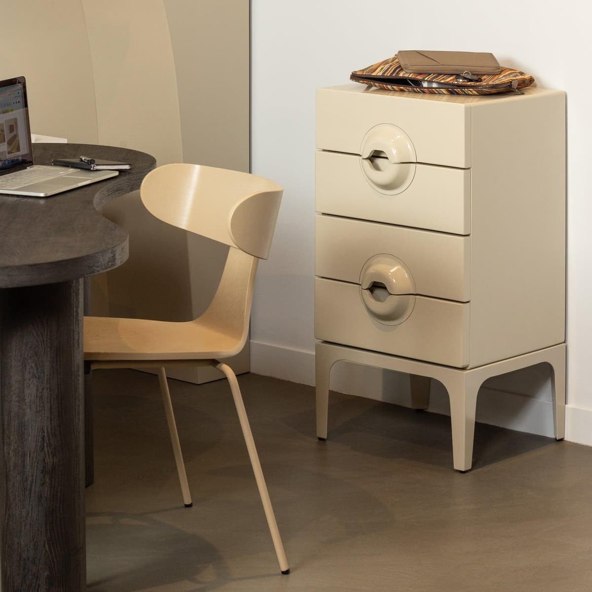 WOOOD Merge 4 Ladekast Greige thumbnail 2