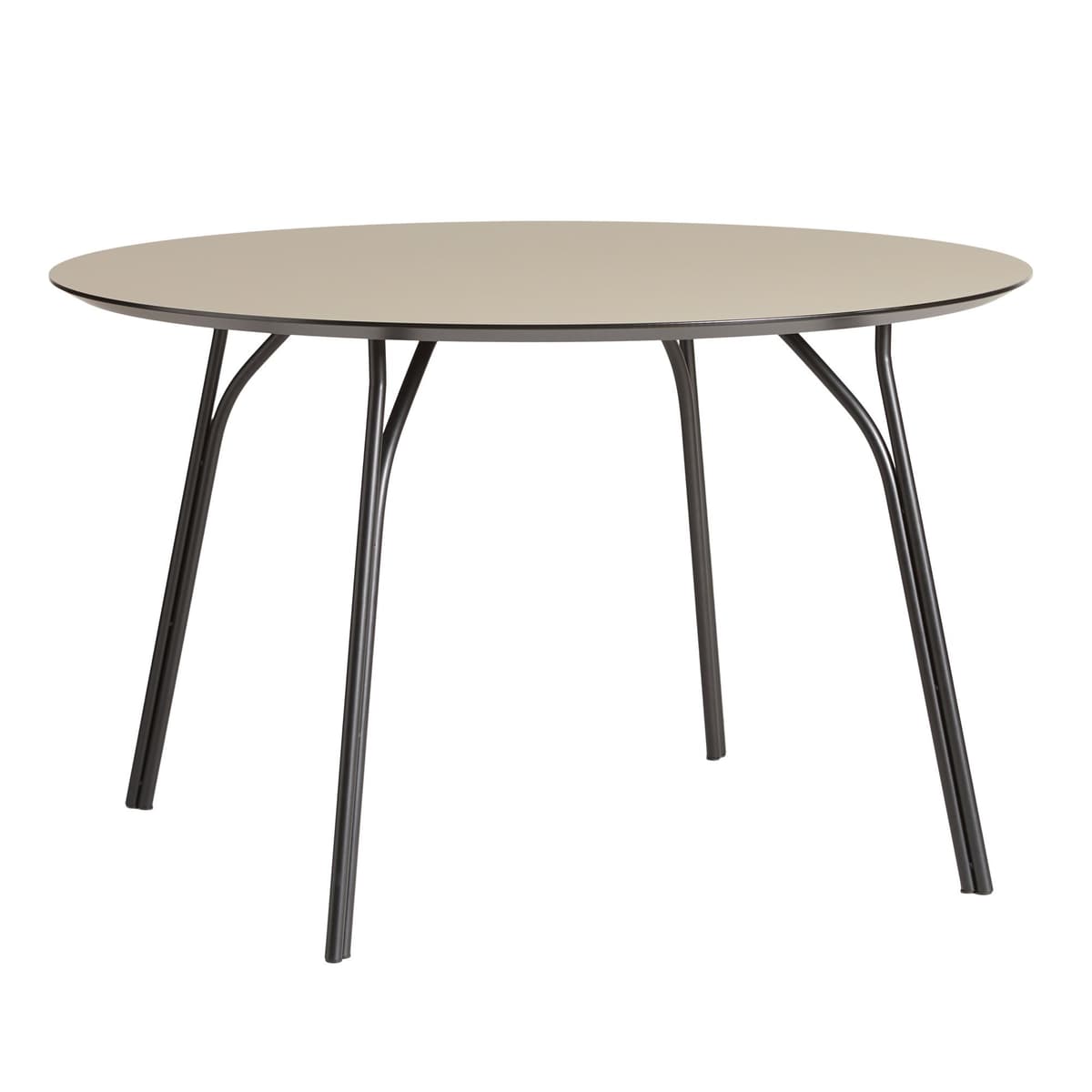 Woud Tree Eettafel 120 Beige/black