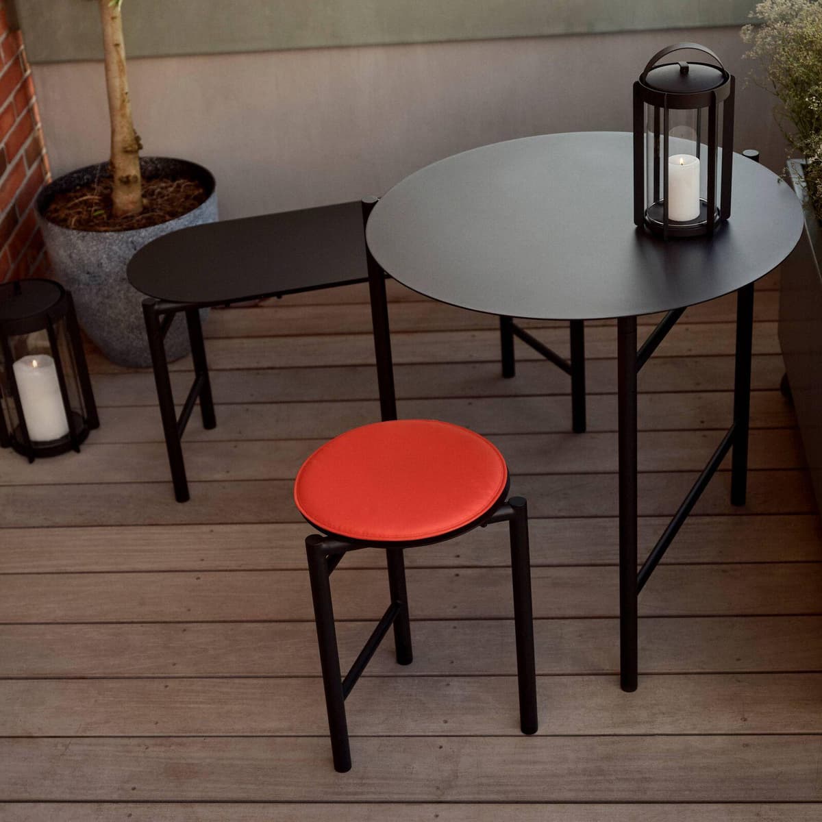 Zone Denmark Disc Kruk Soft Grey thumbnail 3