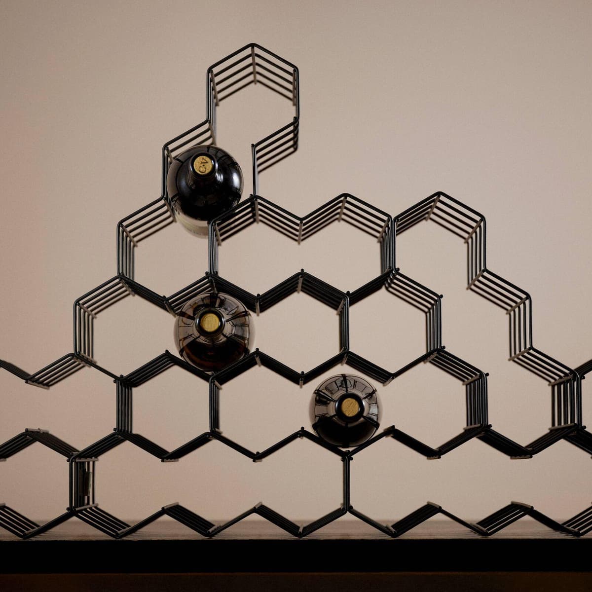 Zone Denmark Rocks Wijnrek 28,8x22,8 Zwart thumbnail 2