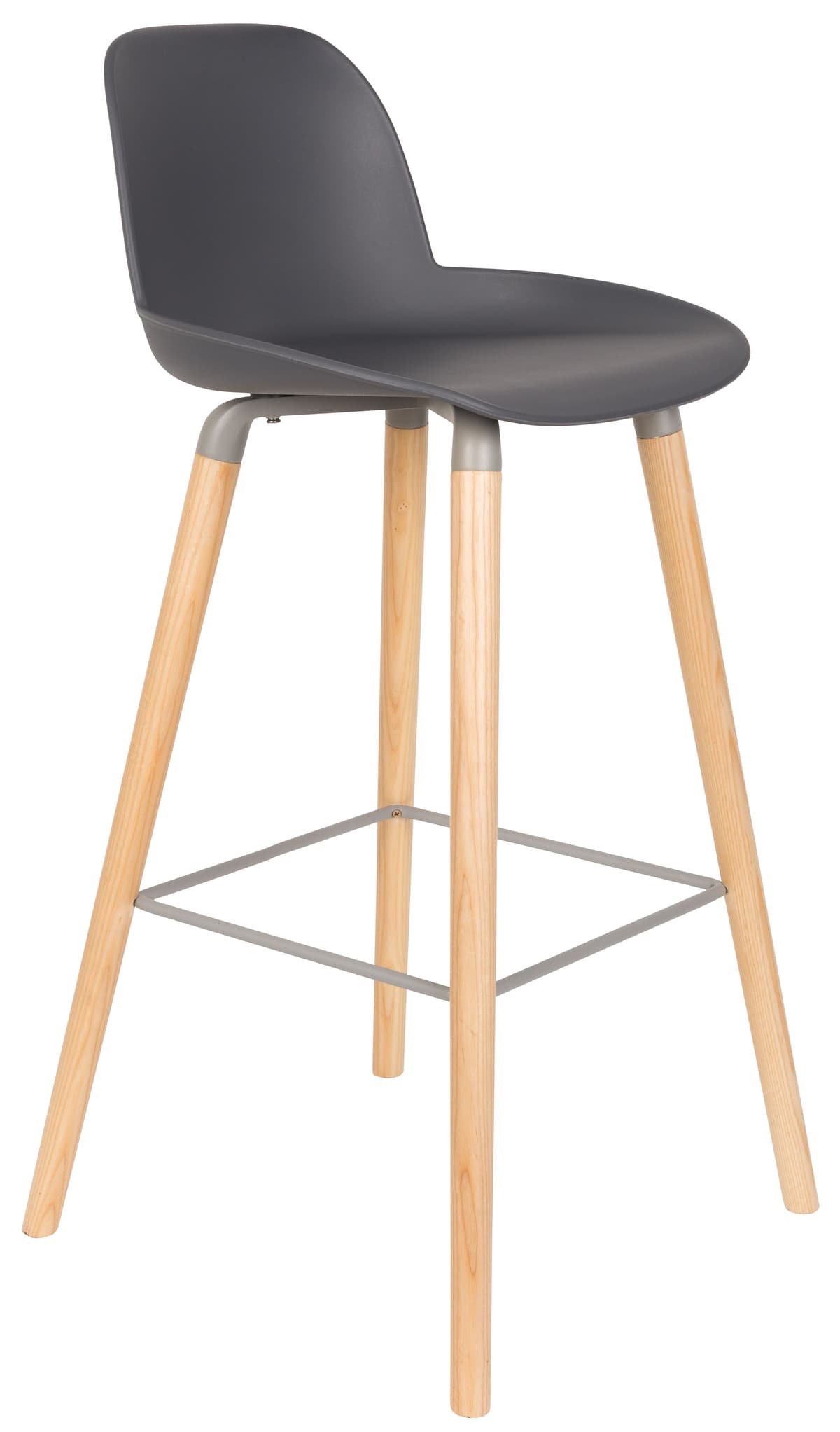 Zuiver Albert Kuip Barkruk 75cm Donkergrijs