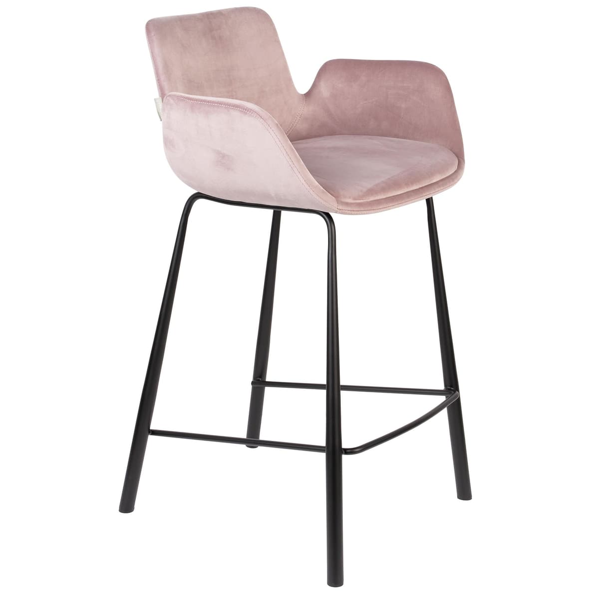 Zuiver Brit Barkruk Roze