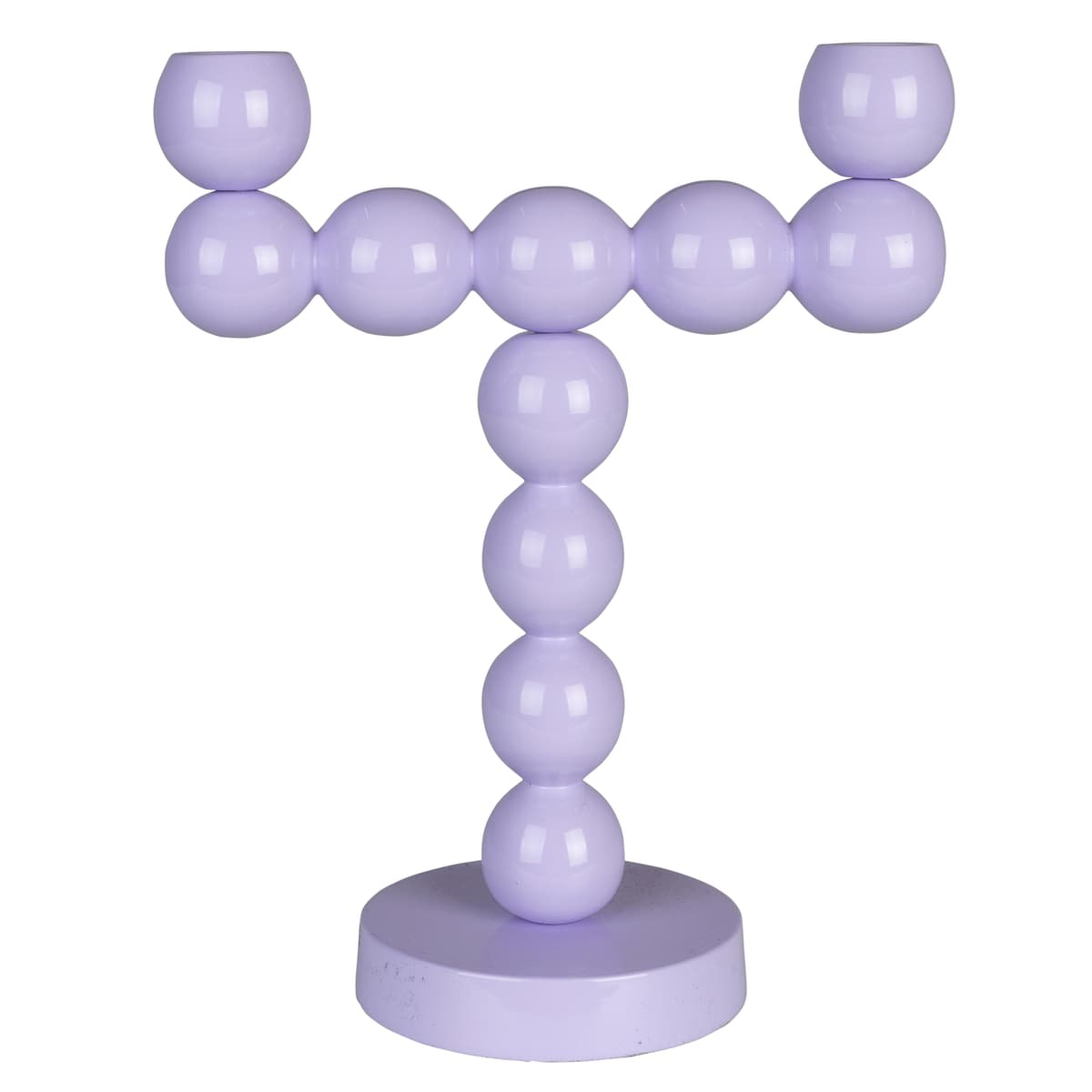 Zuiver Bubbles Two Kandelaar Lila