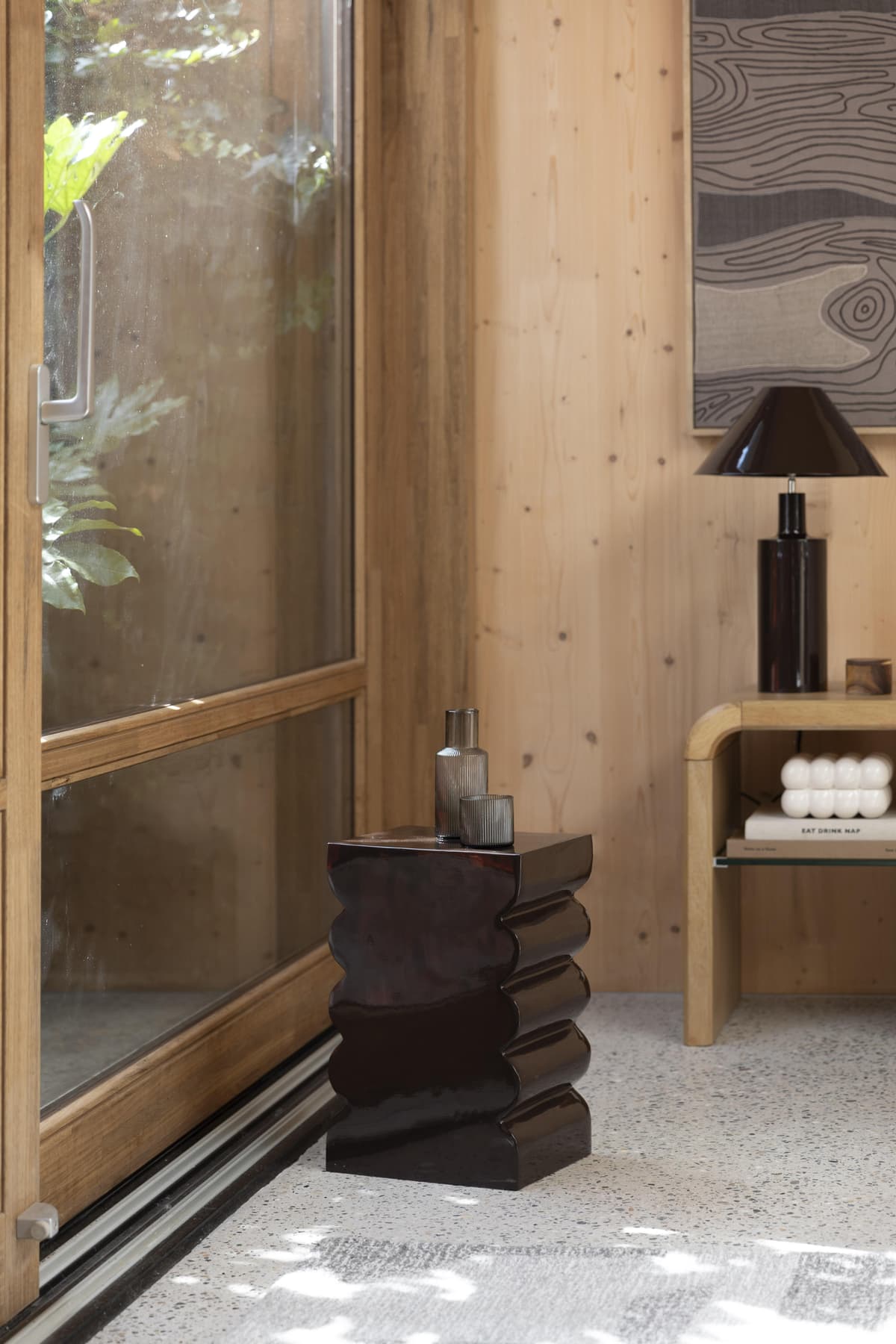 Zuiver Curves Kruk Bruin thumbnail 4