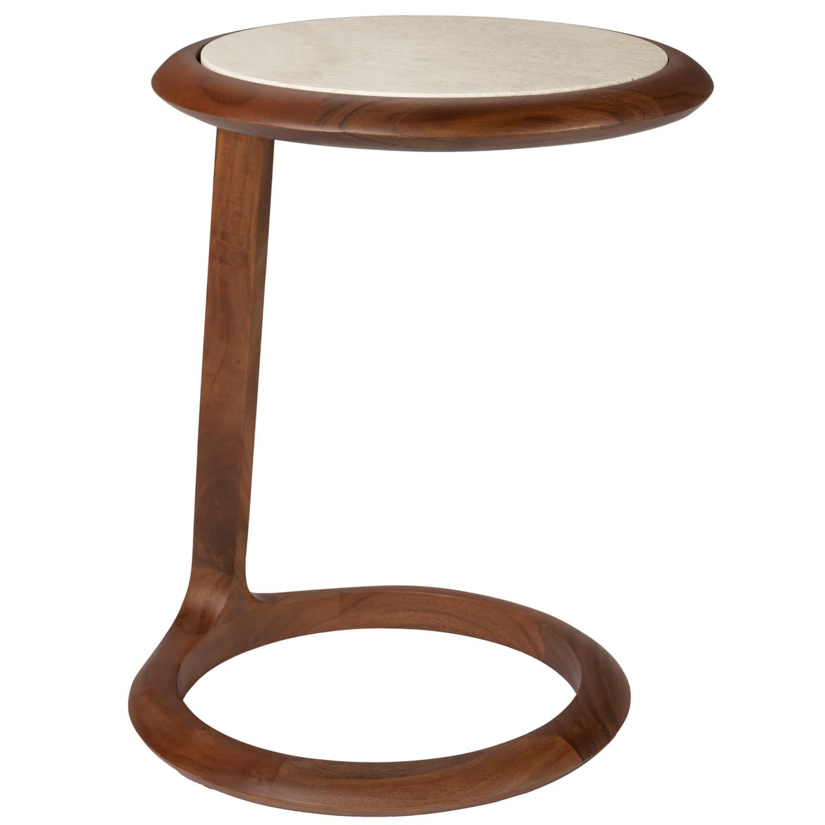 Zuiver Doppio Bijzettafel Bruin