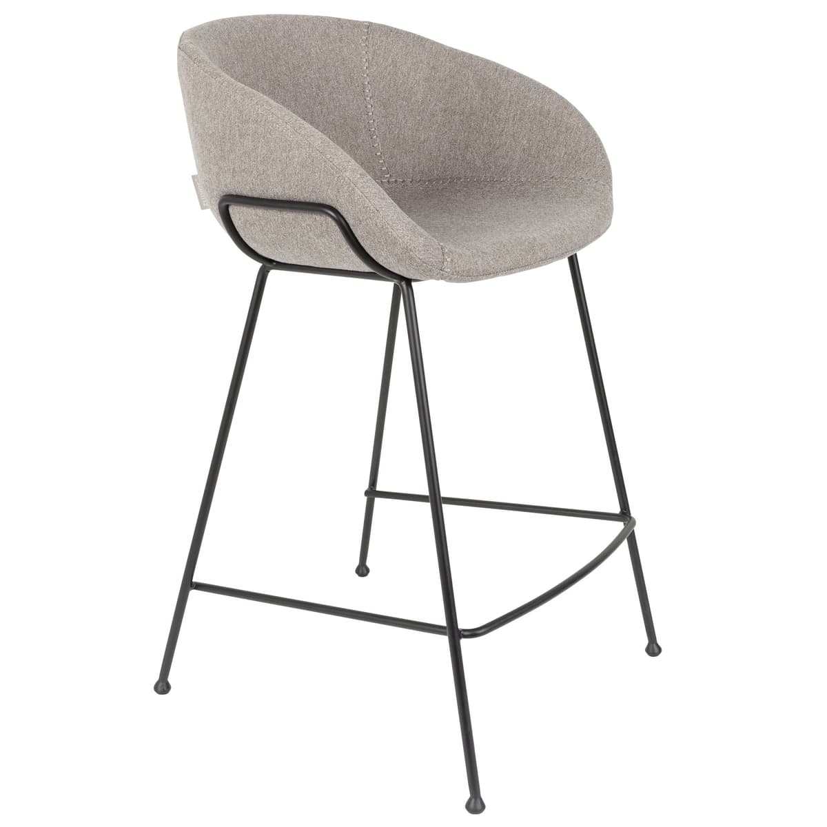 Zuiver Feston Barkruk 65cm Fab Grijs