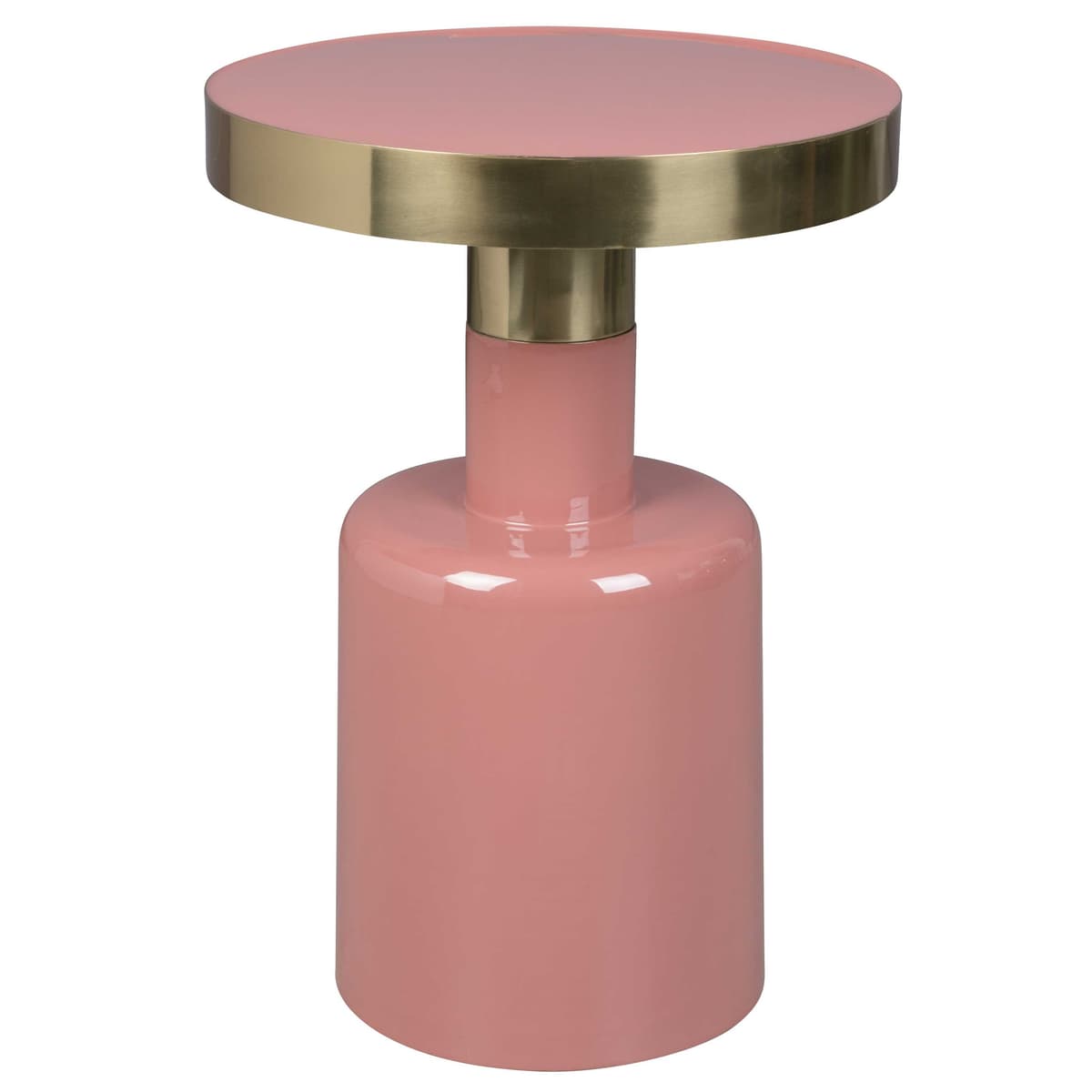Zuiver Glam Bijzettafel Roze