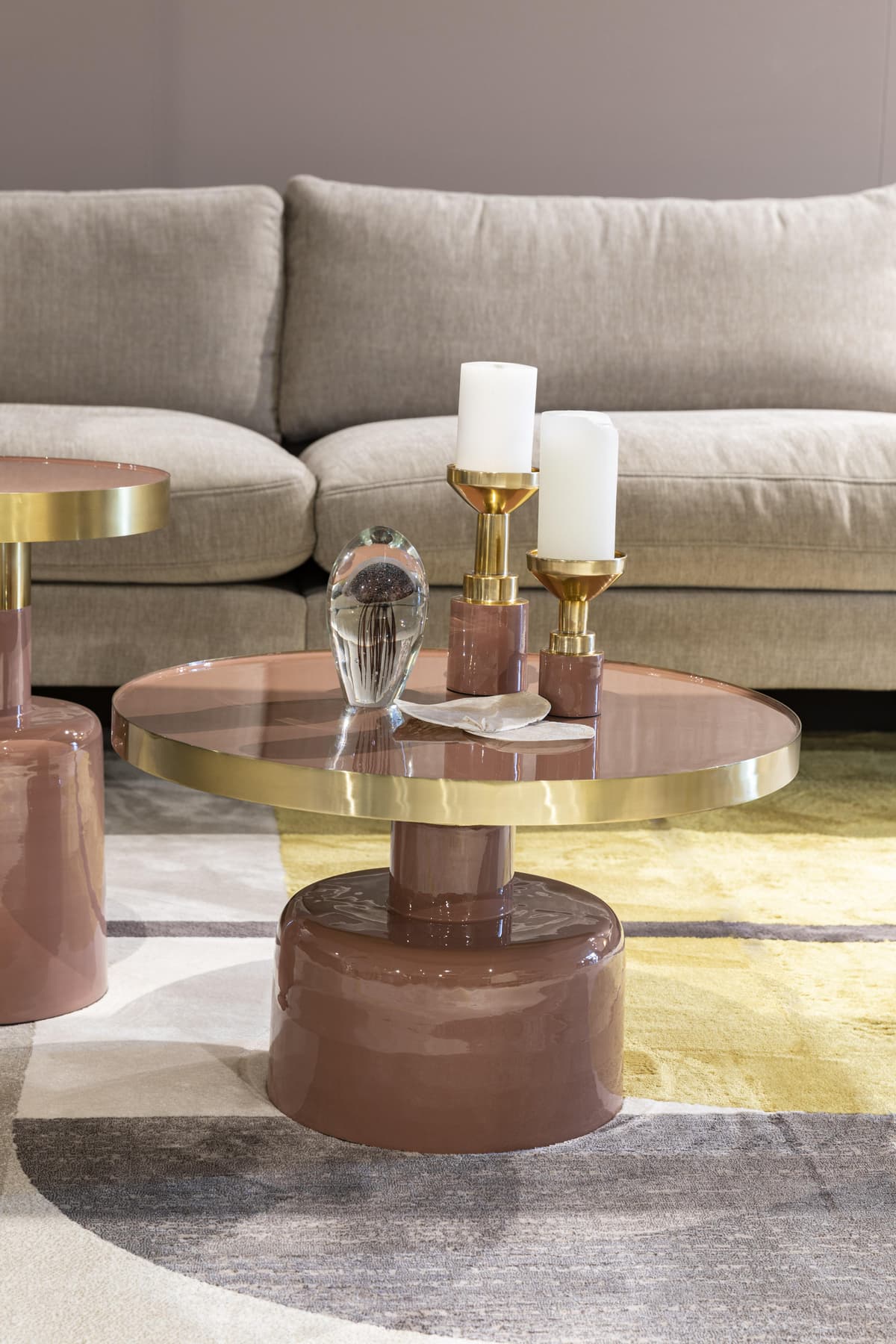 Zuiver Glam SalontafelØ60 Zwart thumbnail 4