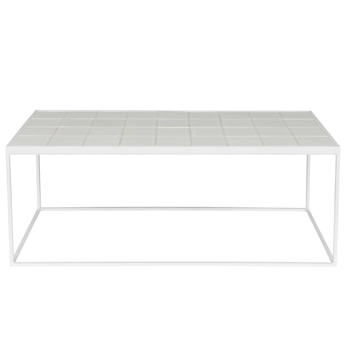 Zuiver Glazed Salontafel 42x93 Wit