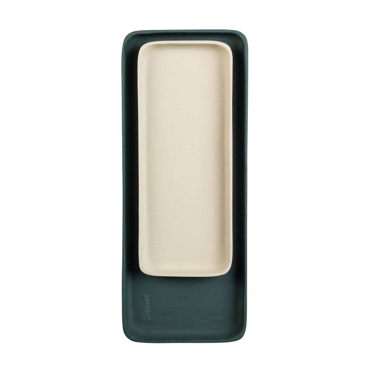 Zuiver Rebel Dienblad Set Van 2 Green Ivory