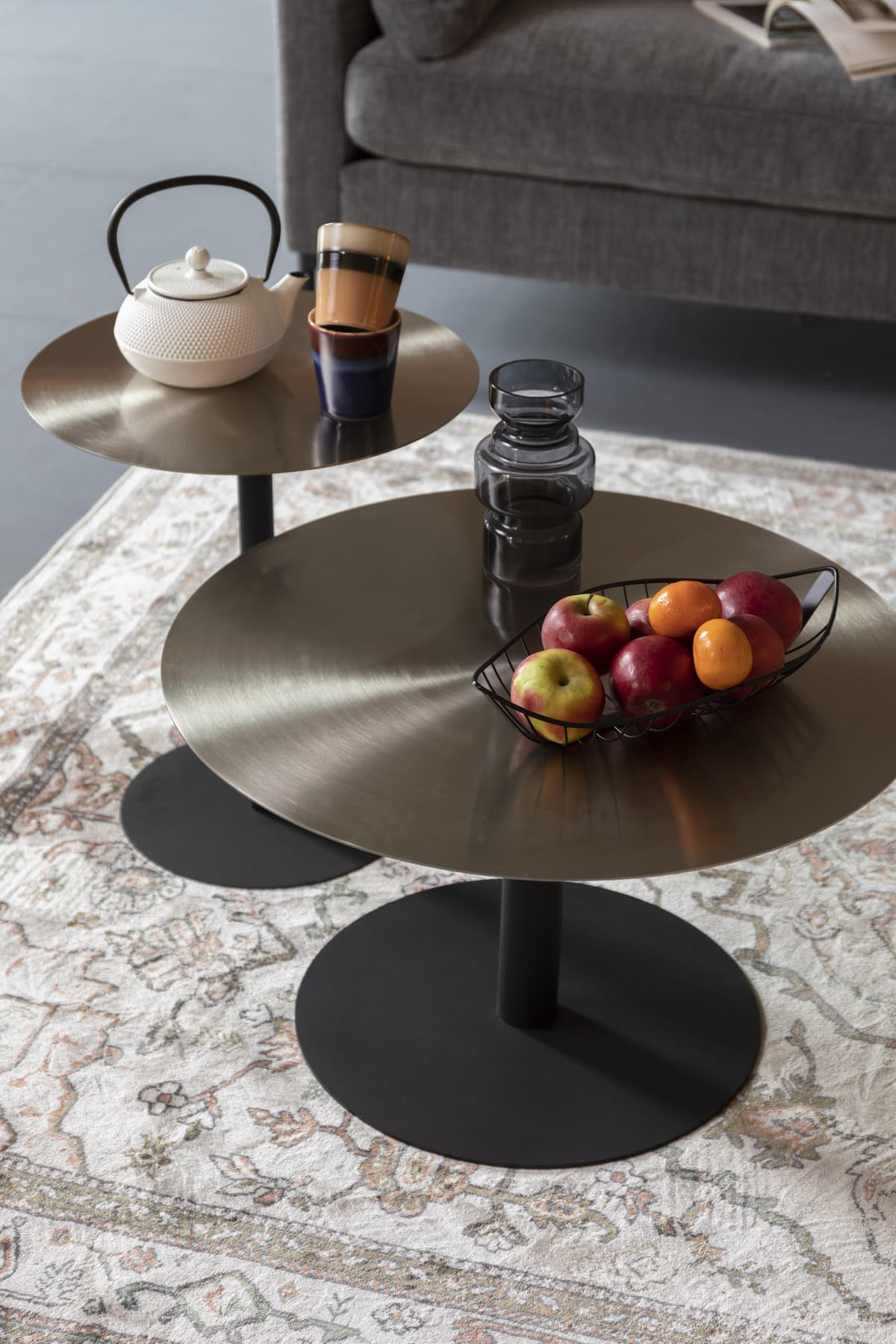 Zuiver Snow BijzettafelØ35 Brown Rice thumbnail 4