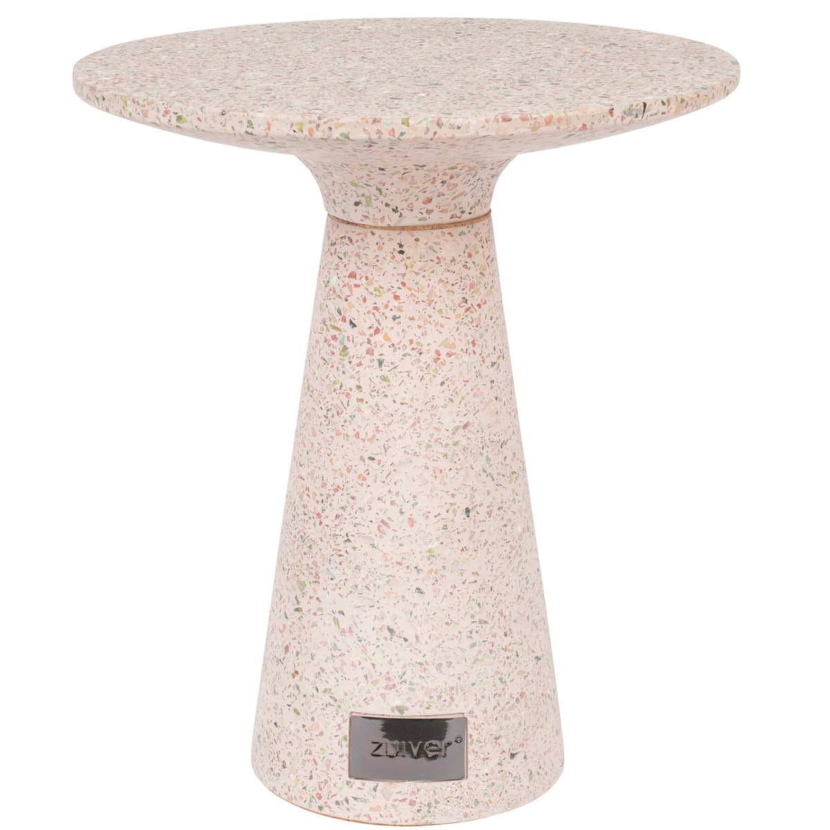 Zuiver Victoria Bijzettafel Terrazzo Roze