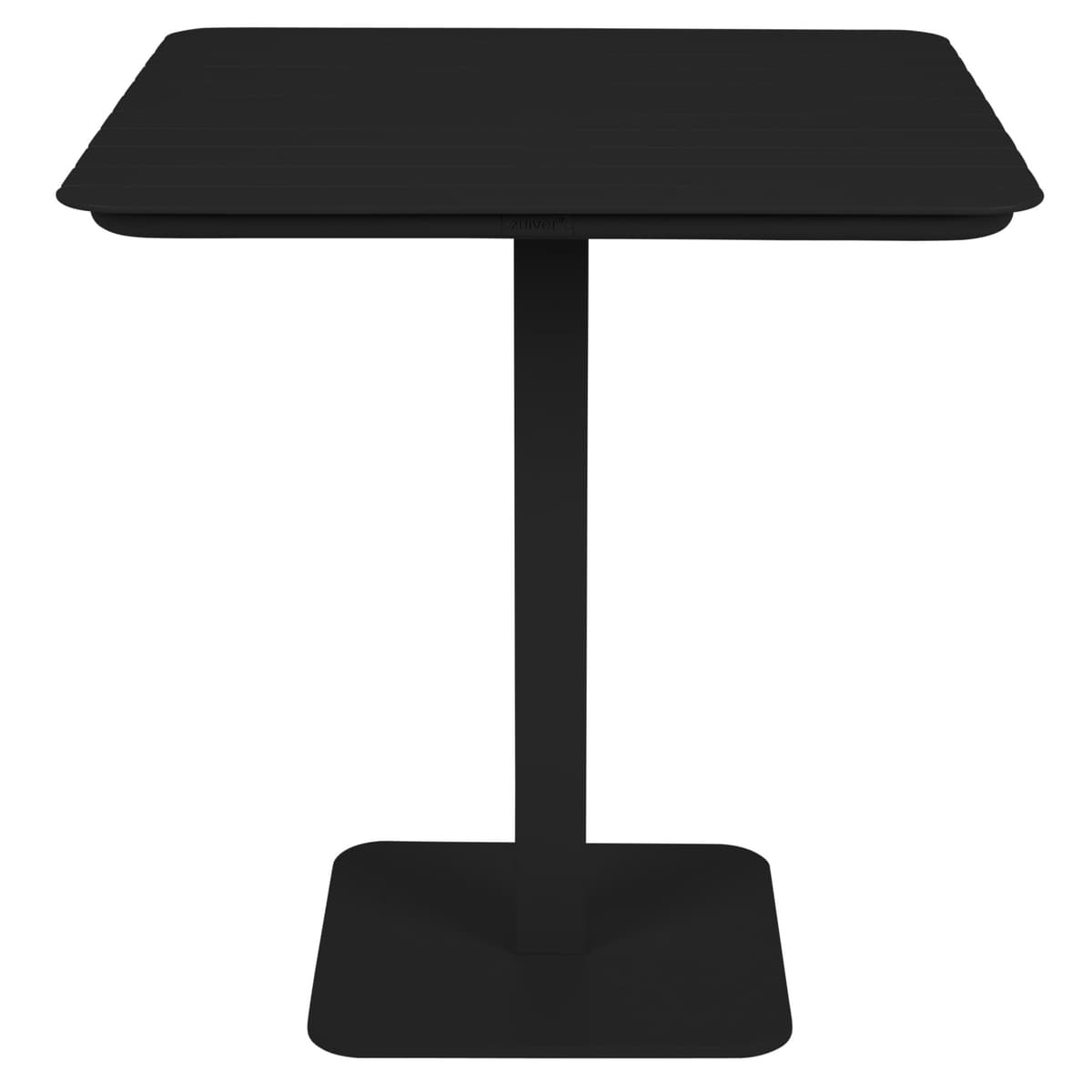 Zuiver Vondel Bistro Tuintafel 71x71 Zwart