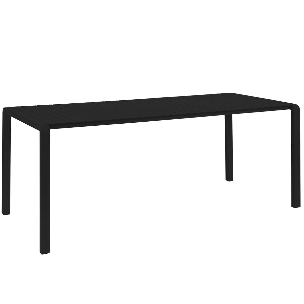Zuiver Vondel Tuintafel 214x97 Zwart