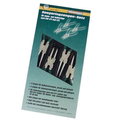 MANNESMANN 4-delige set seegerringtangen