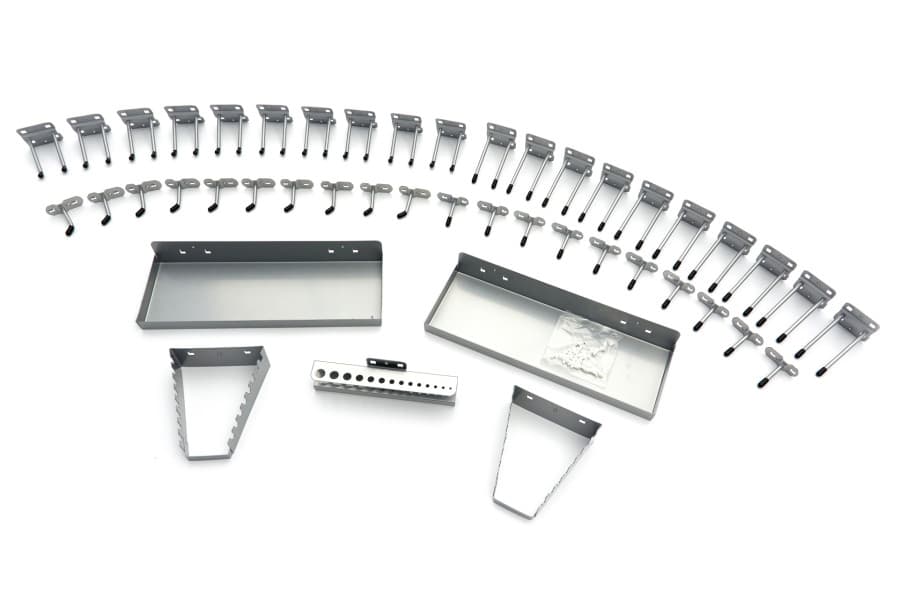 Hakenset 45-delig voor werkplaatssystemen