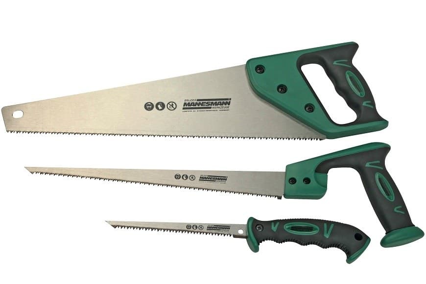 MANNESMANN 3-delige set zagen