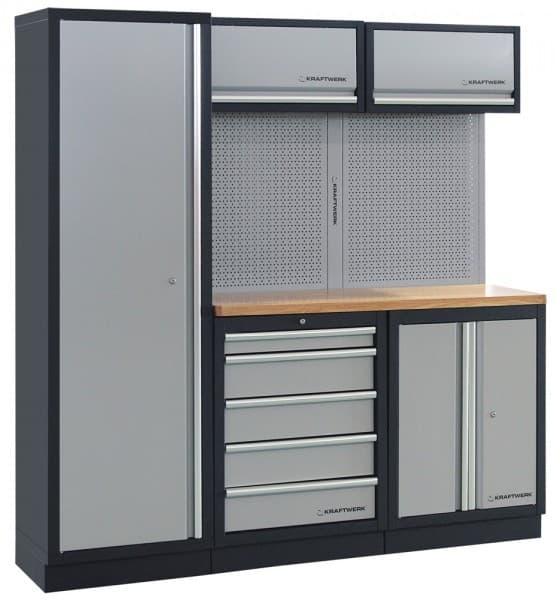 KRAFTWERK modulair werkplaatssysteem 3-delig