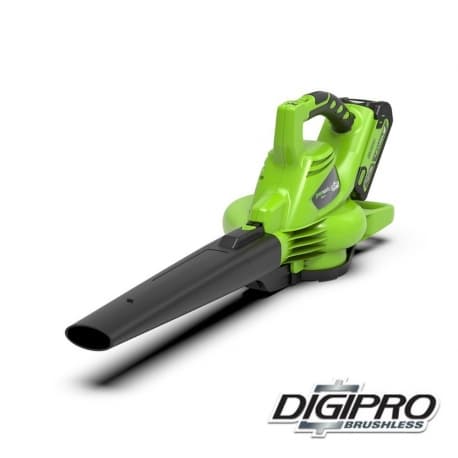 GREENWORKS 40V bladblazer en bladzuiger