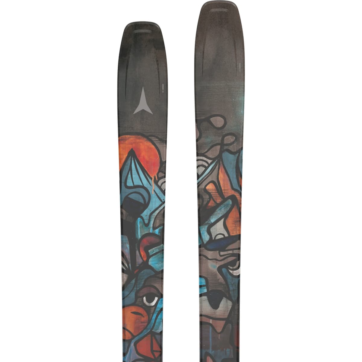 Atomic Bent 100 + Str 12 Gw All-mountain Ski's Zwart Dessin 179 thumbnail 6