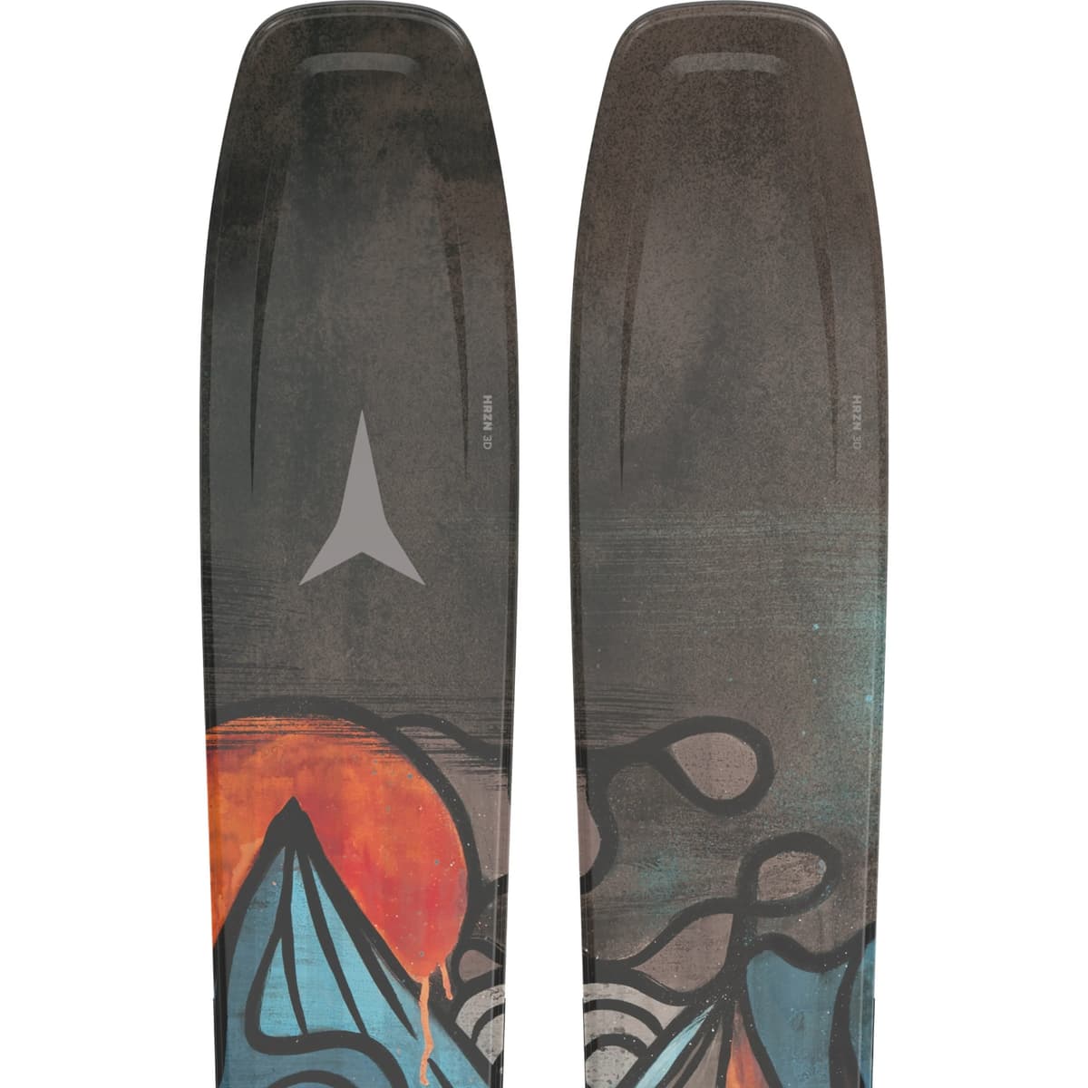 Atomic Bent 100 + Str 12 Gw All-mountain Ski's Zwart Dessin 179 thumbnail 3